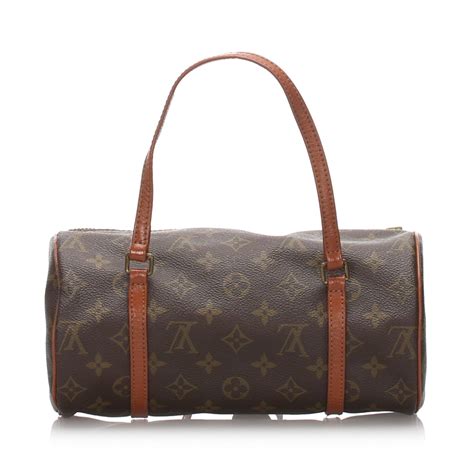 louis vuitton papillon 26 monogram brown canvas shoulder bag